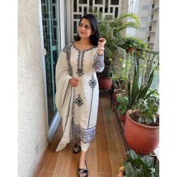 White color summer special salwar suit
